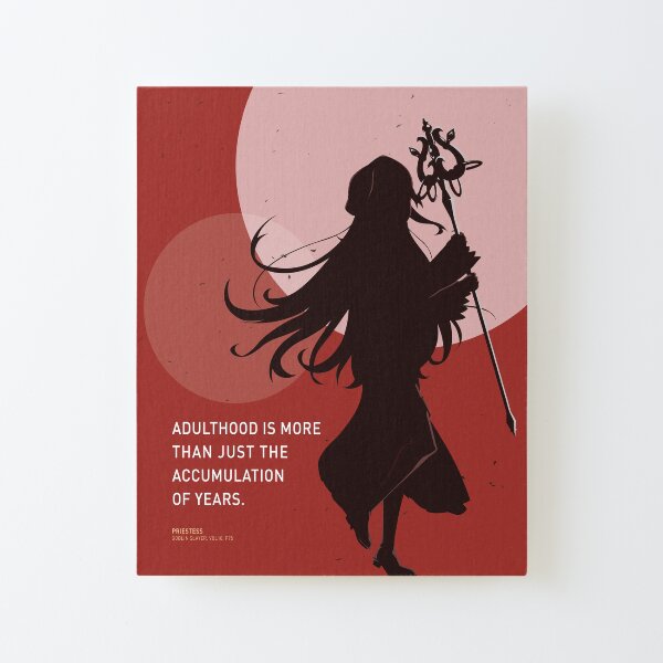 Anime Motivation Goblin Slayer Canvas Mounted Print