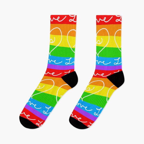 Item preview, Love is love pride rainbow designed and sold by SilverCow.