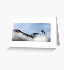 Aiguille du Midi Above The Clouds Greeting Card