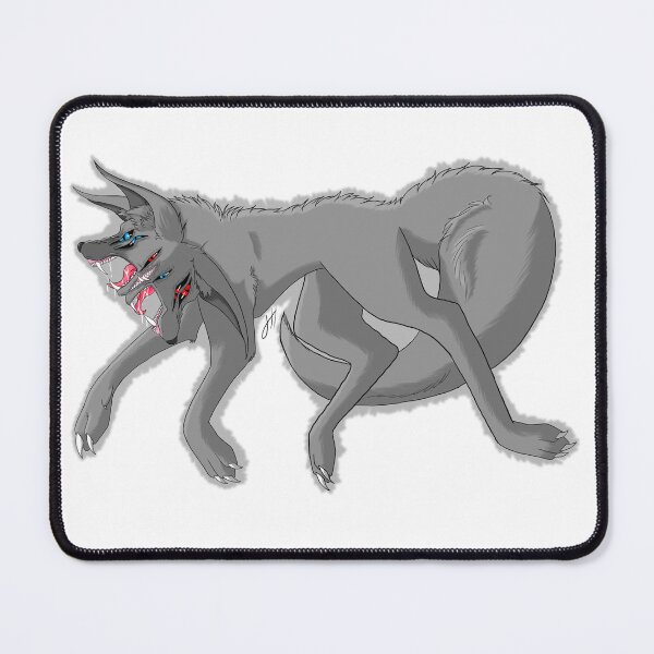 Item preview, Demon wolf designed and sold by BlueLunarArt.