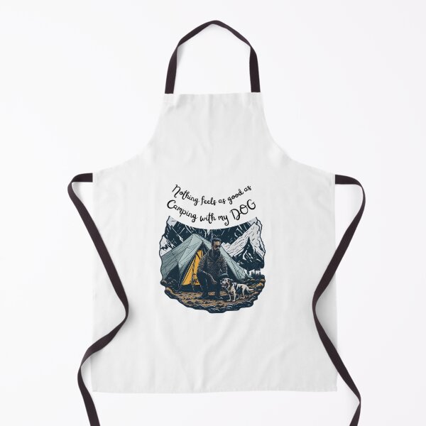 Item preview, Nothing feels as good as good as camping with my dog in adventure designed and sold by Be-Adventurous.