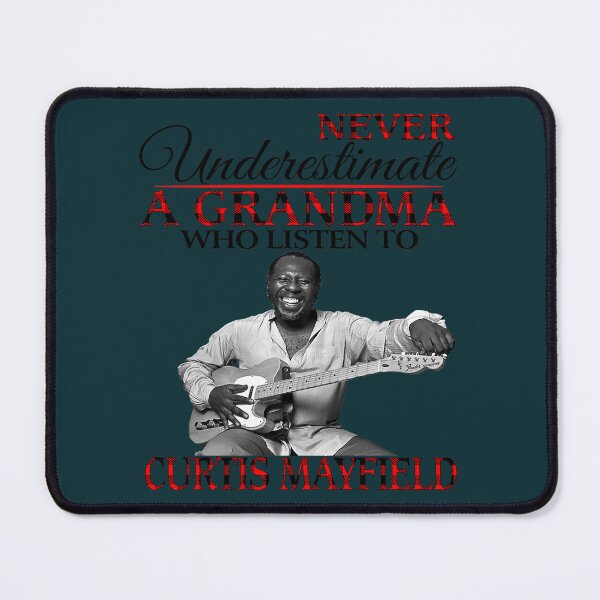 Item preview, Never Underestimate a Grandma who listens to Curtis  designed and sold by EdisonRacine.