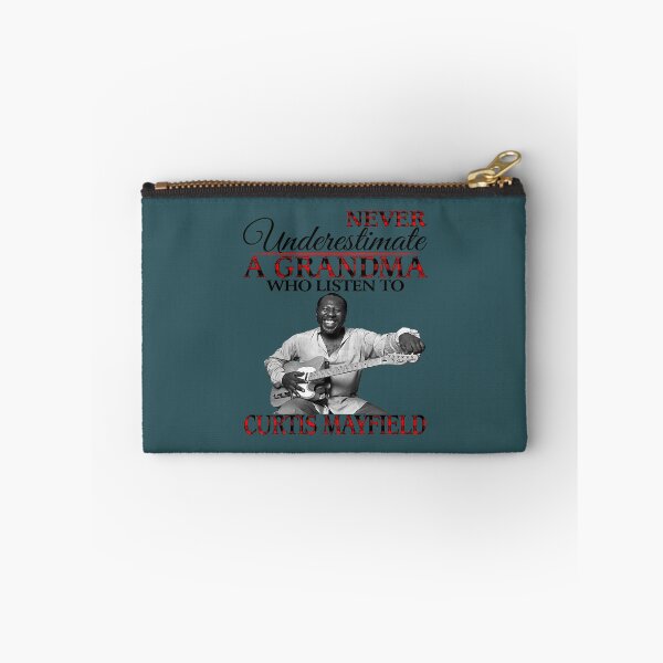 Item preview, Never Underestimate a Grandma who listens to Curtis  designed and sold by EdisonRacine.