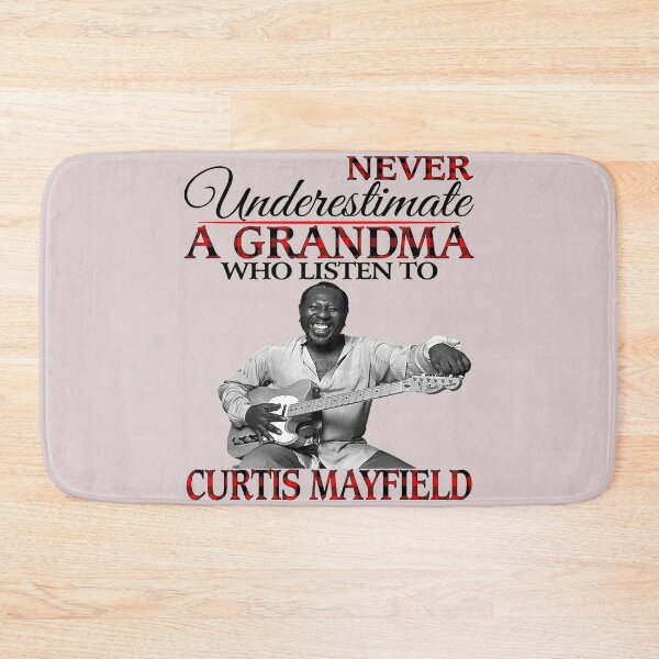 Item preview, Never Underestimate a Grandma who listens to Curtis  designed and sold by EdisonRacine.