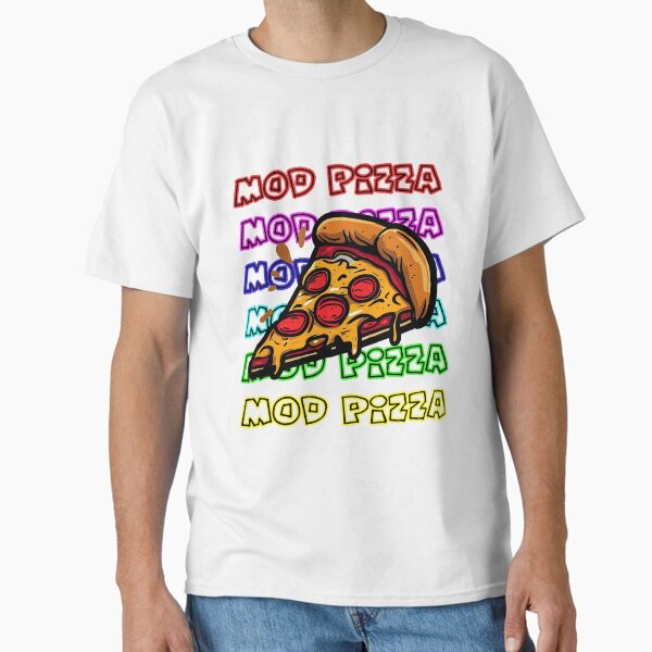 Item preview, Retro Mod Pizza Slice Art designed and sold by ZetaDream.