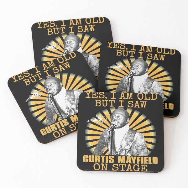 Item preview, Yes I'm Old But I Saw Curtis Mayfield On Stage  designed and sold by EdisonRacine.