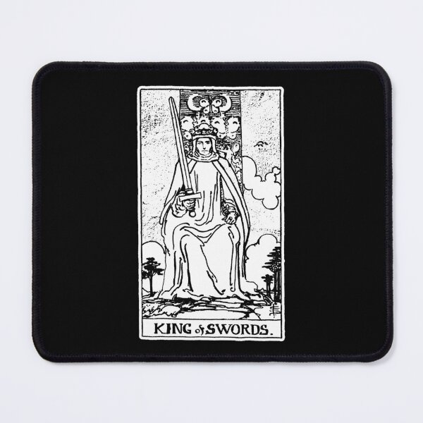 Item preview, King of Swords - Tarot Card - Major Arcana - fortune telling - occult designed and sold by createdezign.