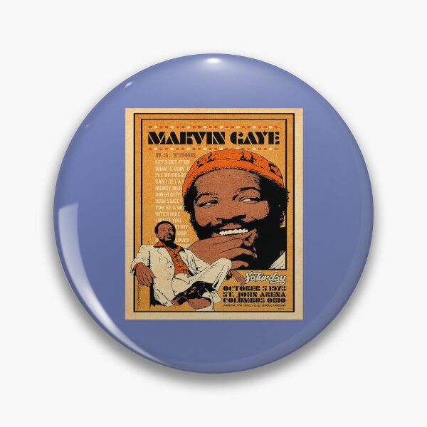 Item preview, marvin gaye tour concert designed and sold by EdisonRacine.