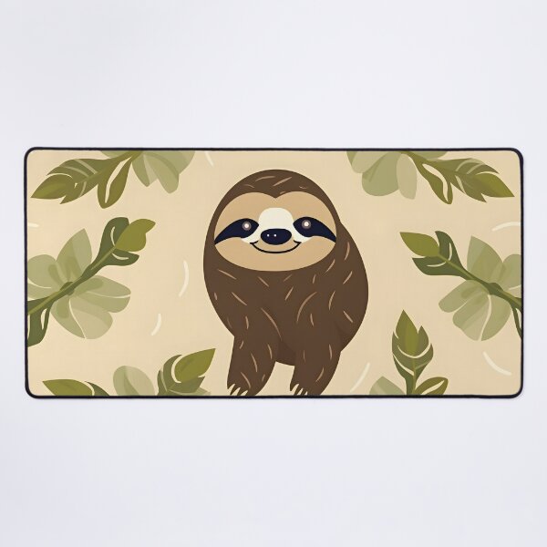 Item preview, Earth Tone Sloth designed and sold by StudioThink.