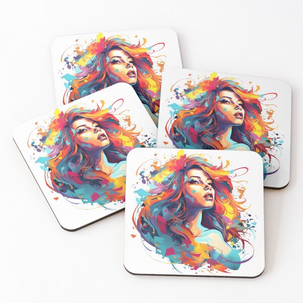 Item preview, Radiant Woman: A Colorful Serenade of Serenity designed and sold by Garmentz.