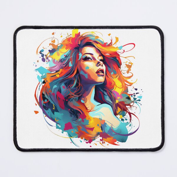 Item preview, Radiant Woman: A Colorful Serenade of Serenity designed and sold by Garmentz.