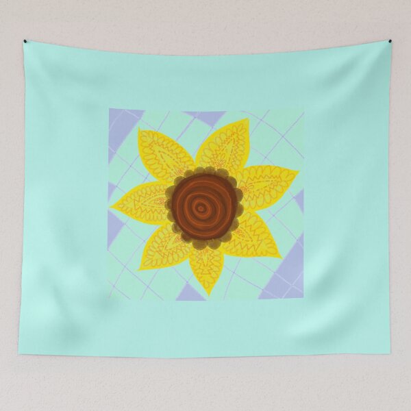 Item preview, Sunflower art designed and sold by SharahKarthi.