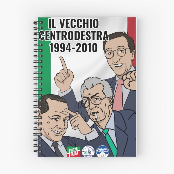 Item preview, Il vecchio centrodestra italiano con Berlusconi Fini e Bossi designed and sold by Pickiern.