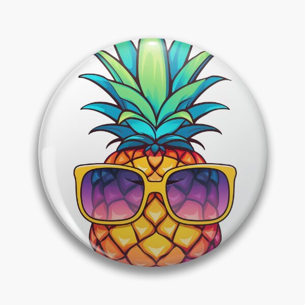 Item preview, Pineapple with sunglasses designed and sold by titur.
