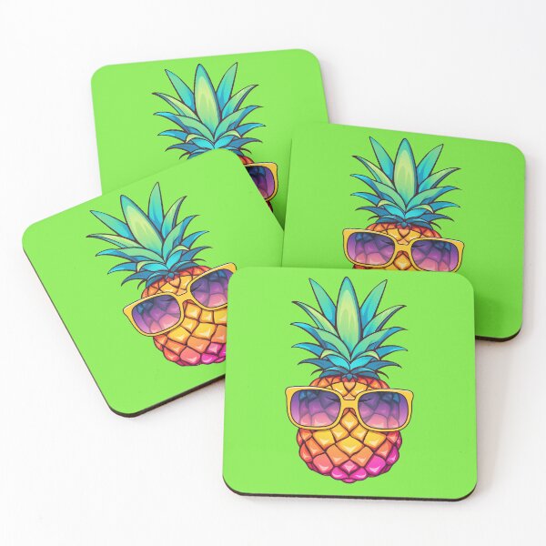 Item preview, Pineapple with sunglasses designed and sold by titur.