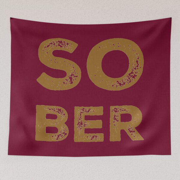 Item preview, Sober designed and sold by SoberTeeCo.