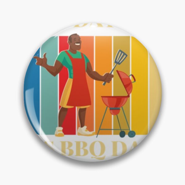 Item preview, father day is bbq day with dad designed and sold by DewDraws.