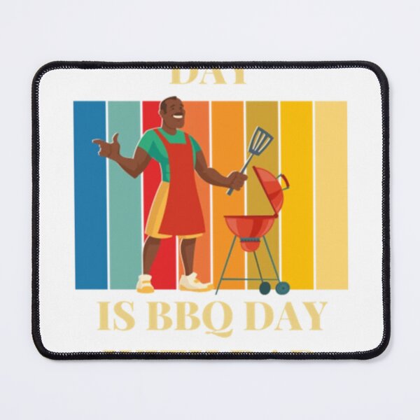 Item preview, father day is bbq day with dad designed and sold by DewDraws.