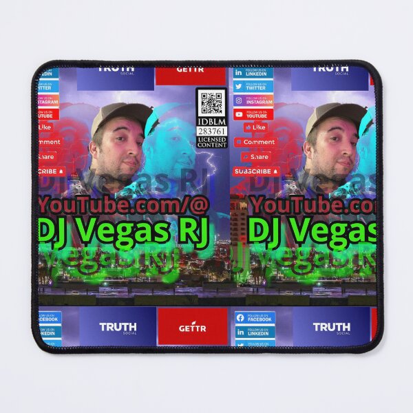 Item preview, DJ VEGAS RJ NEW COVER designed and sold by Spotlightfans.