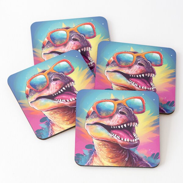 Item preview, dinosaur in sunglasses no 3  designed and sold by Sylwia Kuc.