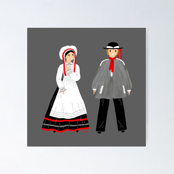 Item preview, Folklore of the Somme, Picardy, France designed and sold by Catherine Debusne.