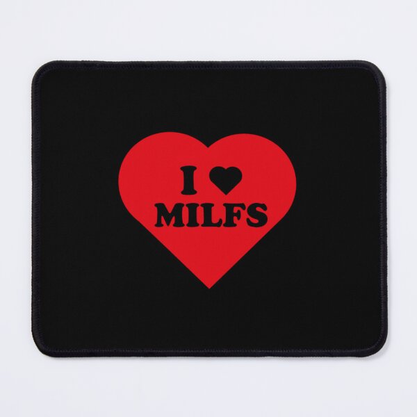 Item preview, I Love Milfs Heart designed and sold by Storm4Clo.