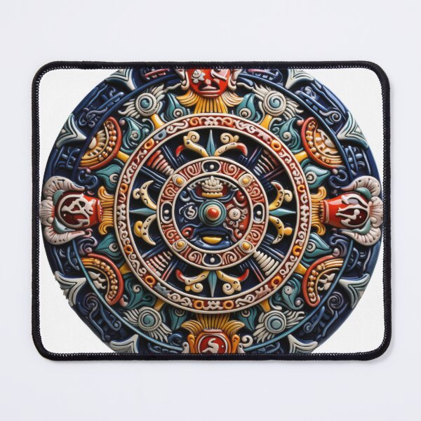 Item preview, Aztec Sun Dial - Azule designed and sold by stevepmp.