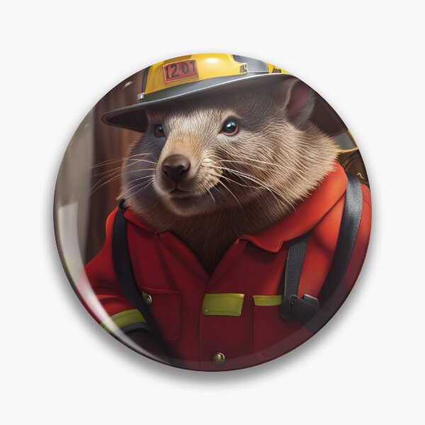 Item preview, Fire fighting Wombats designed and sold by J7Simpson.