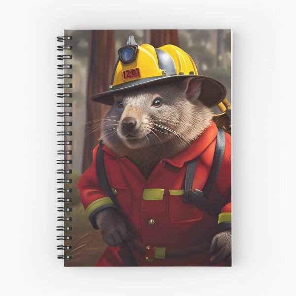 Item preview, Fire fighting Wombats designed and sold by J7Simpson.