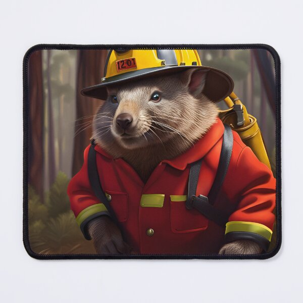 Item preview, Fire fighting Wombats designed and sold by J7Simpson.