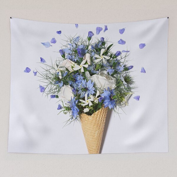 Item preview, Floral ice cream cone designed and sold by Anna Khomulo.