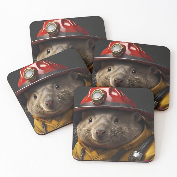 Item preview, Fire fighting Wombat designed and sold by J7Simpson.