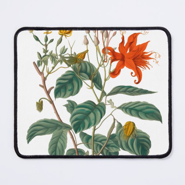 Item preview, Vintage Flower Print | Green Floral Botanical Art designed and sold by KanukaPrints.