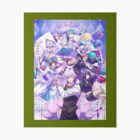 Death Parade Decim & Chiyuki  Art Board Print for Sale by marie670