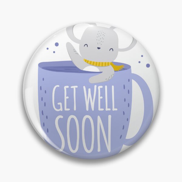 Item preview, Get Well Soon: Cute Character Edition designed and sold by hjian8219.
