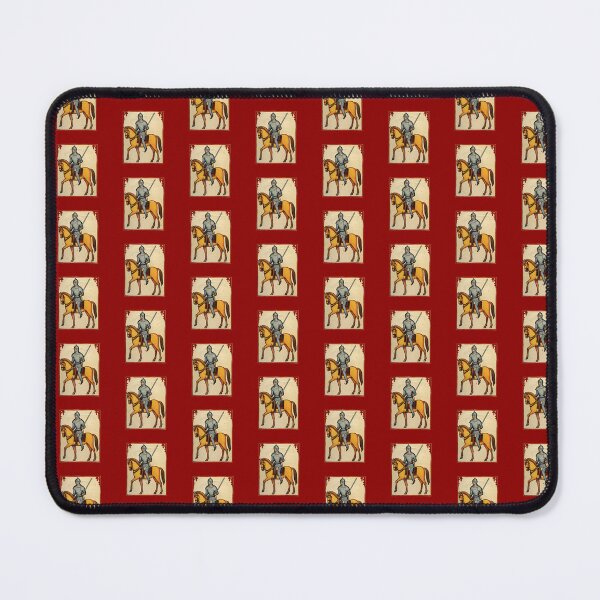 Item preview, Medieval Knight on Horseback - Romanesque Style designed and sold by UrsaStick.