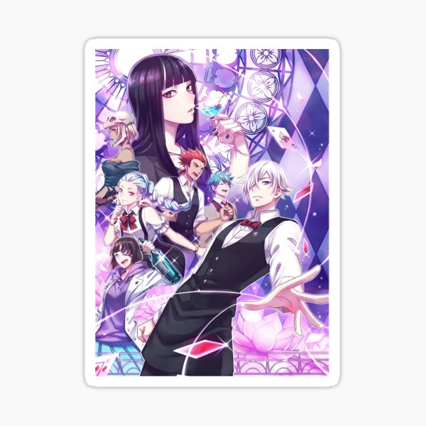 Death Parade Decim & Chiyuki  Art Board Print for Sale by marie670