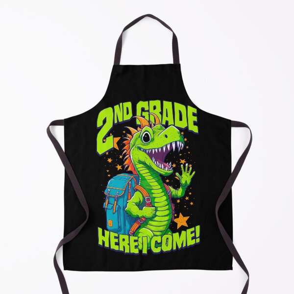 Item preview, 2nd Grade Here I Come Back To First Day Of School Dragon designed and sold by GrandeDuc.