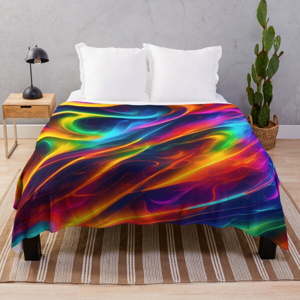 Item preview, Lightning, Abstract Energy - Electric Tie-Dye Futurism T-Shirt designed and sold by TeamKC.