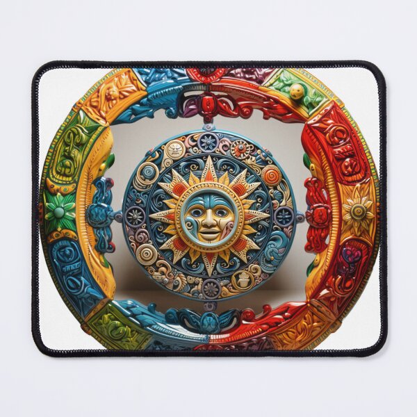 Item preview, Aztec Sun Dial - Rings designed and sold by stevepmp.