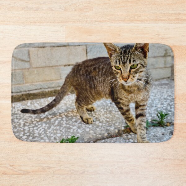Item preview, Green eyes and stripes cat designed and sold by Jouko Lehto Photography.