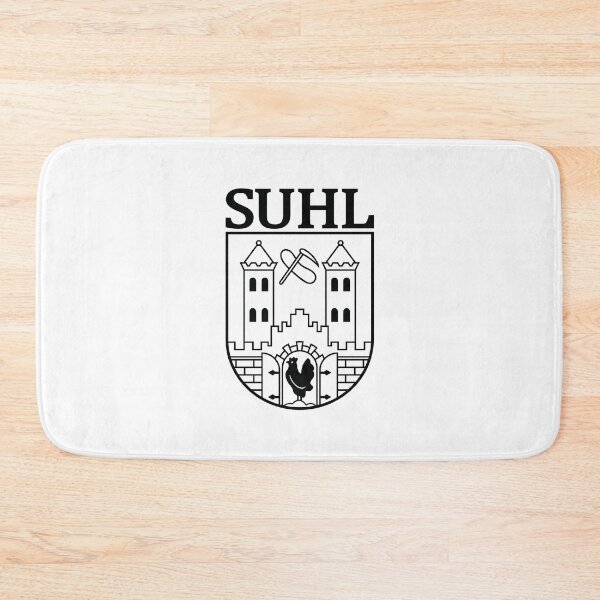 Item preview, Suhl Coat of Arms (black) designed and sold by VEB Ostladen.