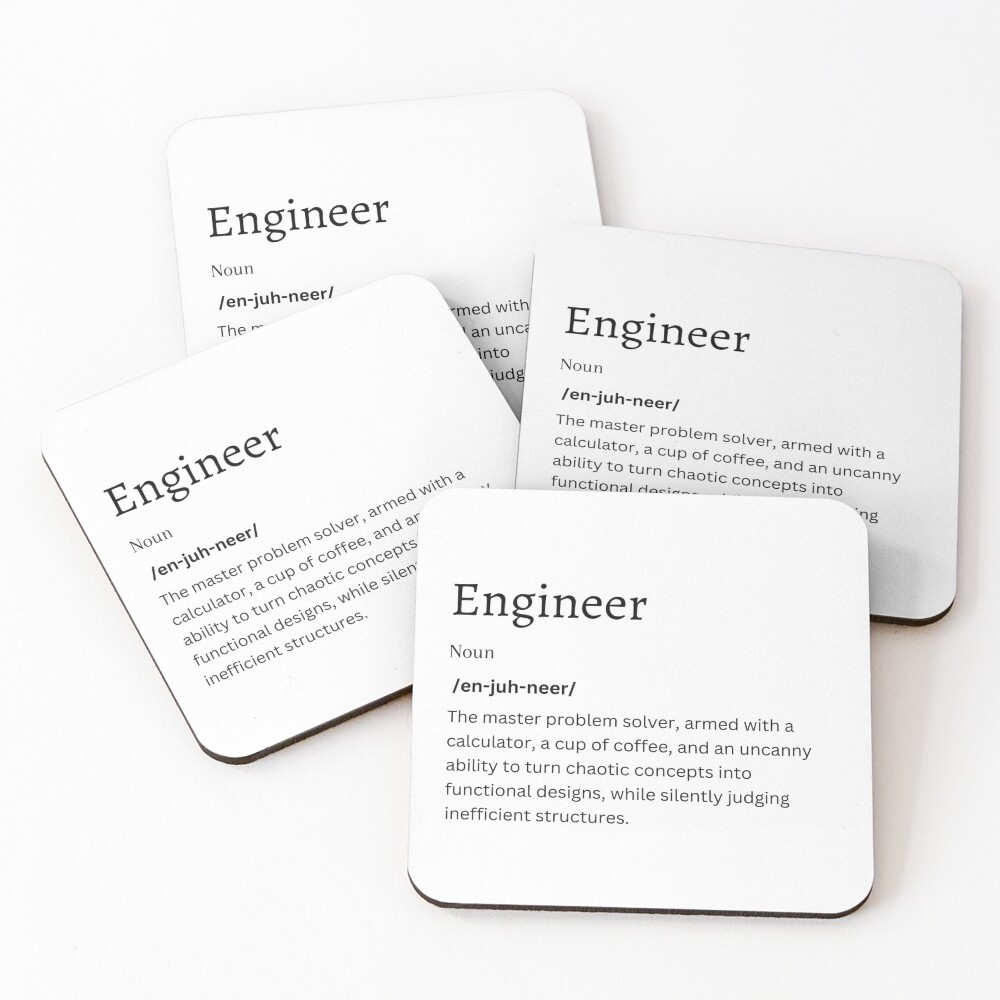 Item preview, Coasters (Set of 4) designed and sold by FunDifference.