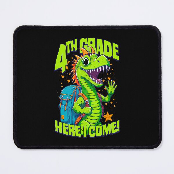 Item preview, 4th Grade Here I Come Back To First Day Of School Dragon designed and sold by GrandeDuc.