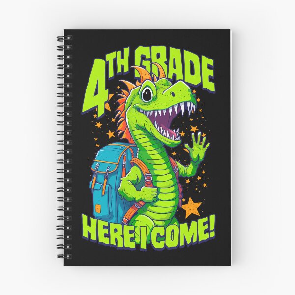 Item preview, 4th Grade Here I Come Back To First Day Of School Dragon designed and sold by GrandeDuc.