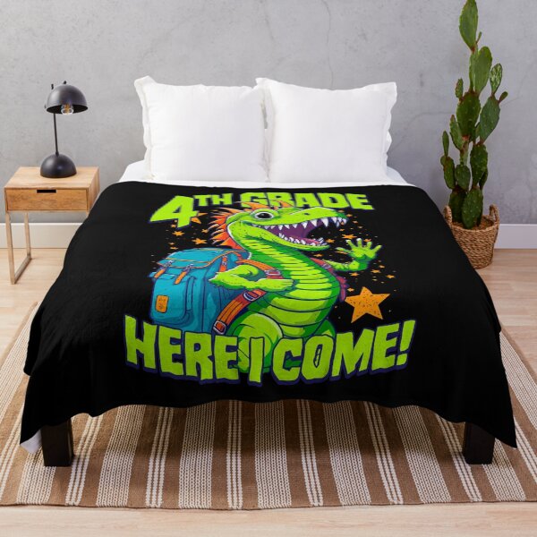 Item preview, 4th Grade Here I Come Back To First Day Of School Dragon designed and sold by GrandeDuc.