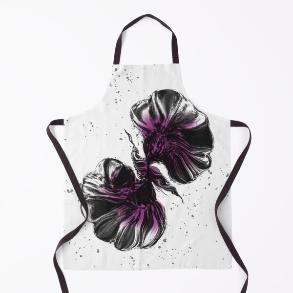 Item preview, Fantasy Flowers digital artwork in Purple, Black, and White  designed and sold by LAEC-Shop.