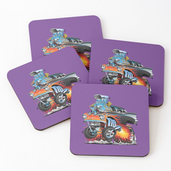 Item preview, Classic, hot ,rod ,57 gasser ,drag ,racing ,muscle ,car, cartoon ,Classic designed and sold by CIN4aqEPf83.