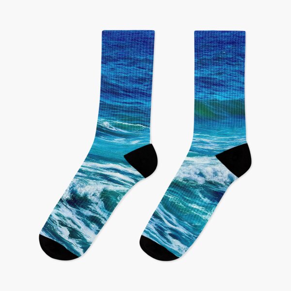 Item preview, Ocean Waves of Turquoise Blue designed and sold by Pamela Storch.