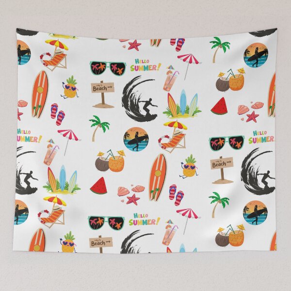Item preview, beach surf summer pack designed and sold by Echo Aesthetics.